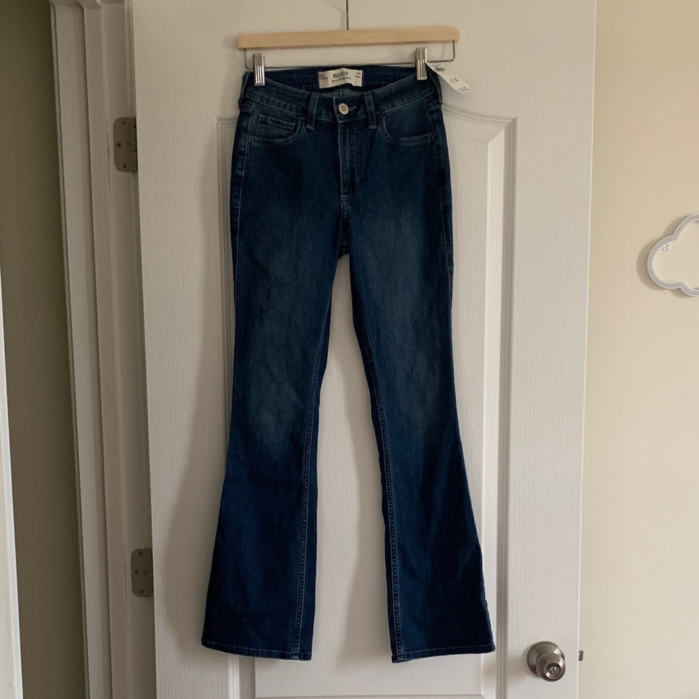 Hollister Dark Blue Flare Jeans